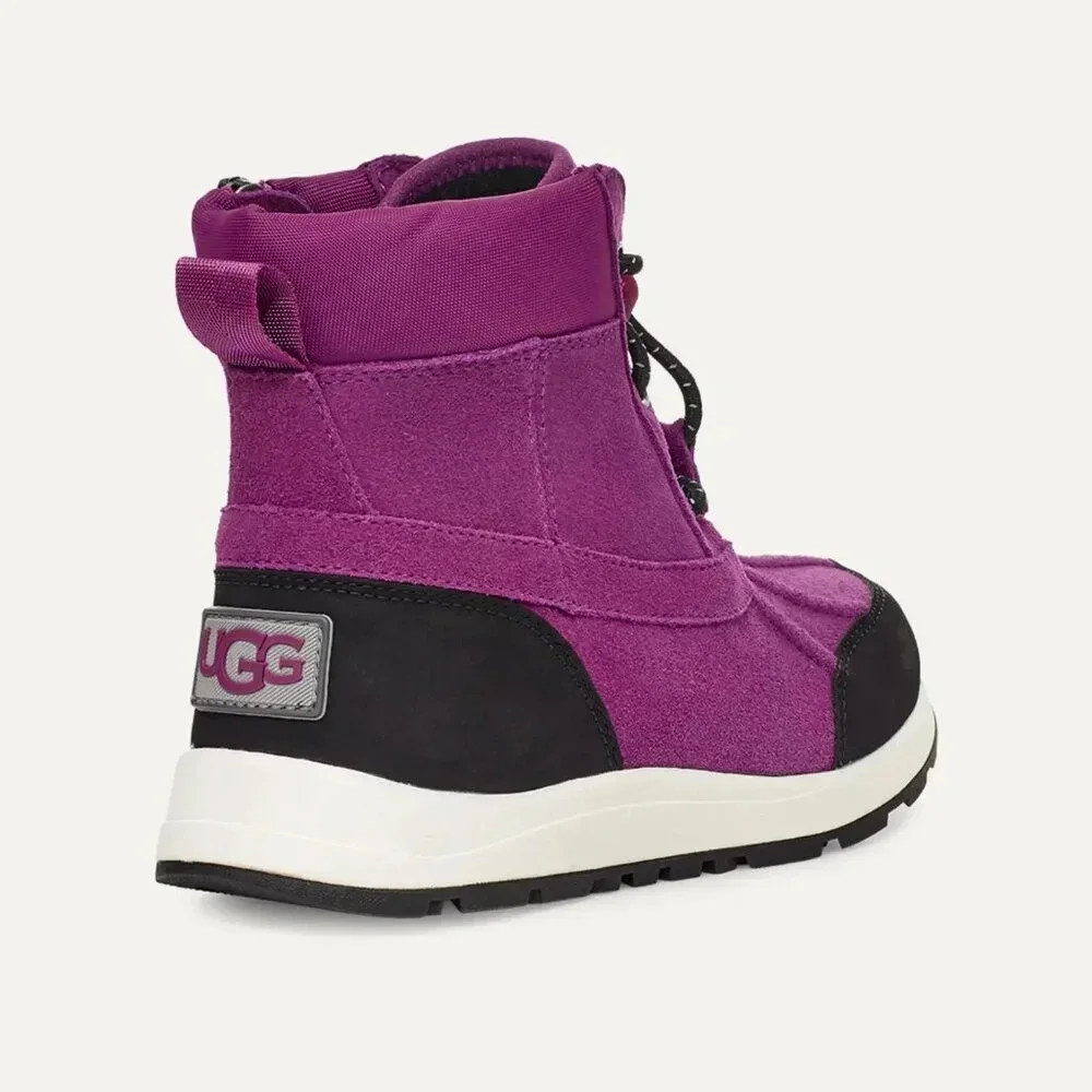 UGG Kids' Turlock Waterproof Snow Boot In Sweet Plum. Sz: 6